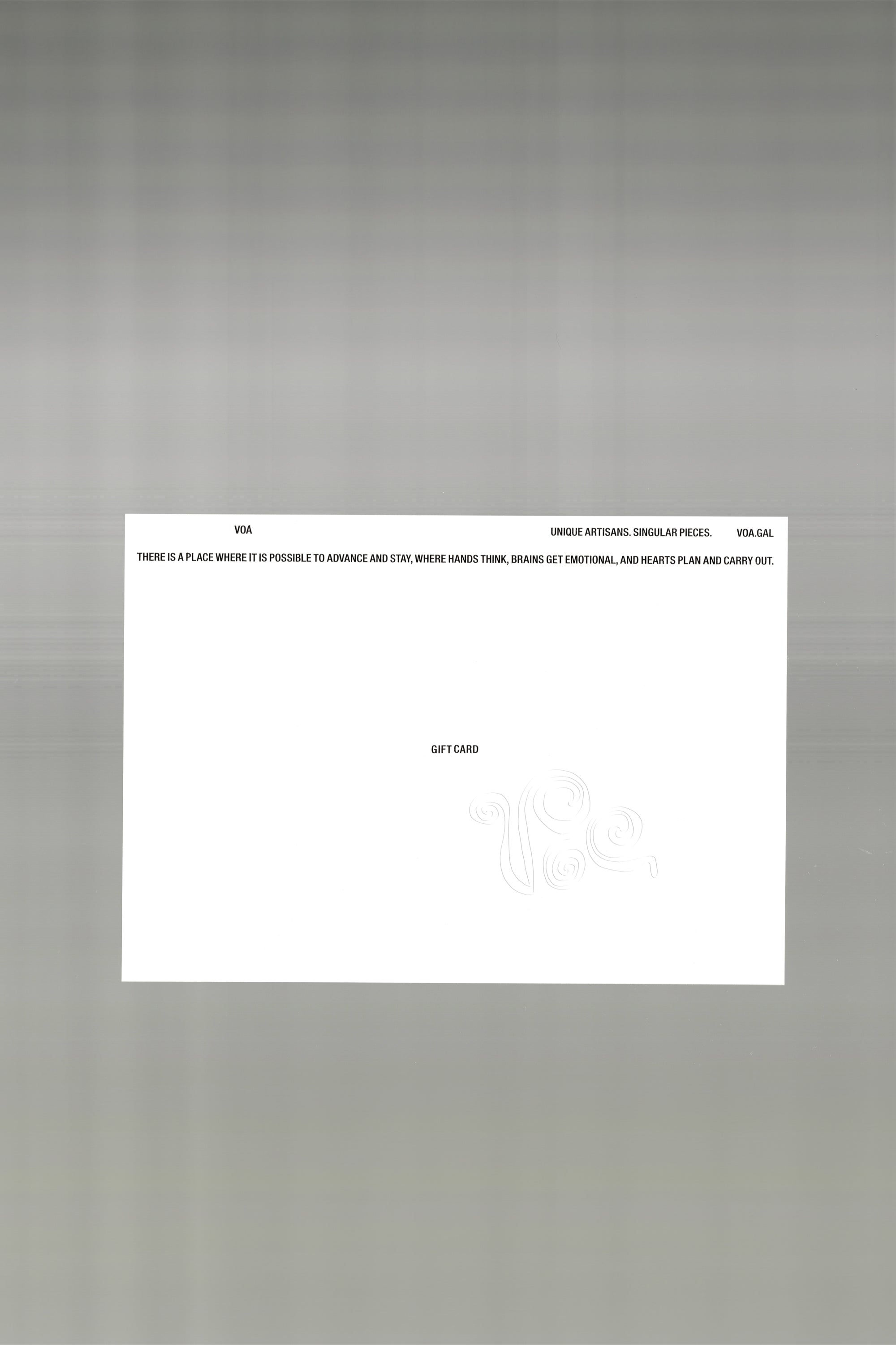 VOA: Gift Card (Thumbnail)